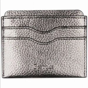 Bespoke Men's Card Case Pebble Faux Leather